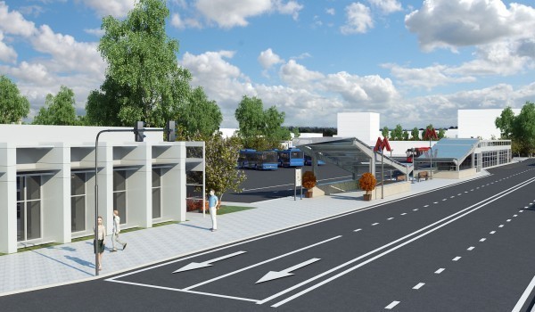 На станциях БКЛ построят 22 транспортно-пересадочных узла