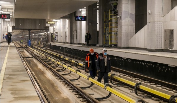 Завершаются монолитные работы на пяти станциях Троицкой линии метро