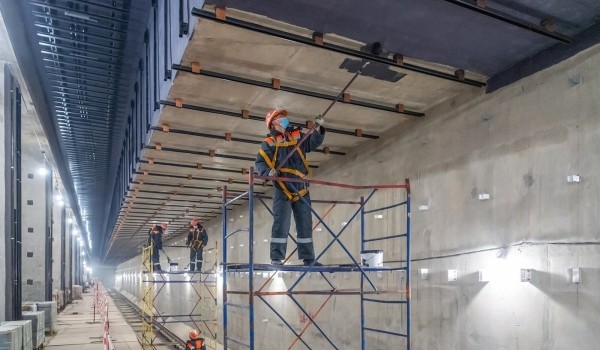 Андрей Бочкарев: На станции «Текстильщики» БКЛ завершается отделка платформы