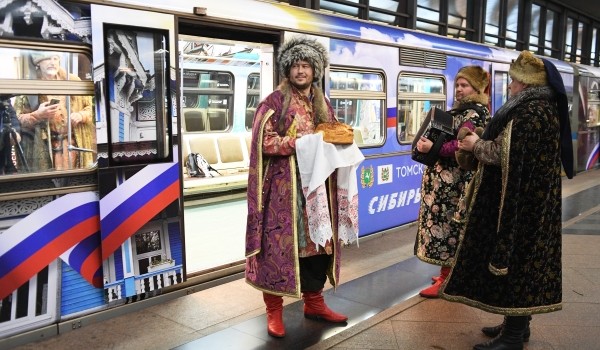 В московском метро курсирует новый тематический поезд 