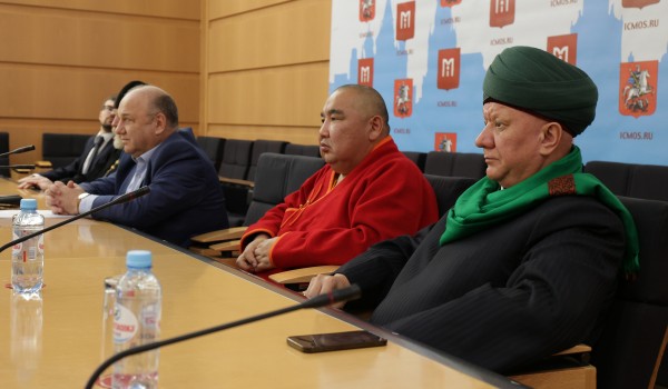 Пресс-конференция на тему: «О проведении VIII Московского международного форума «Религия и мир»