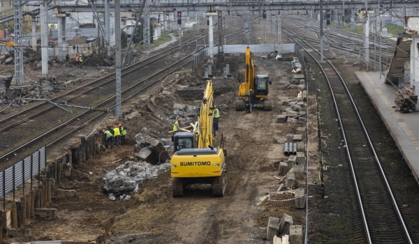 В Москве началась реконструкция конечной станции будущего МДЦ-4 Железнодорожная