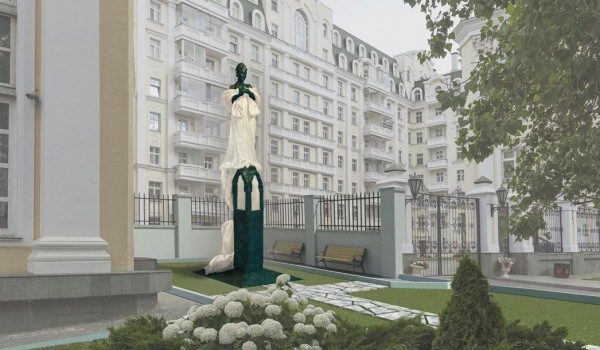 Памятник Галине Вишневской открыли на Остоженке