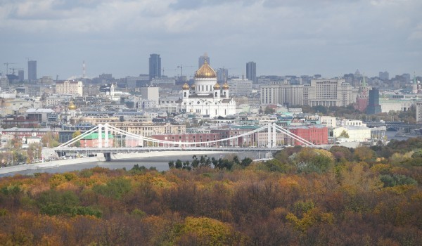 Облачная погода с температурой до +4 придет в Москву 2 ноября