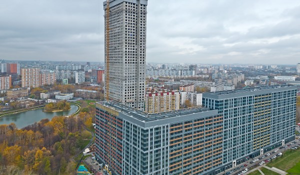 AFI Development завершила монолитные работы в небоскребе AFI Tower