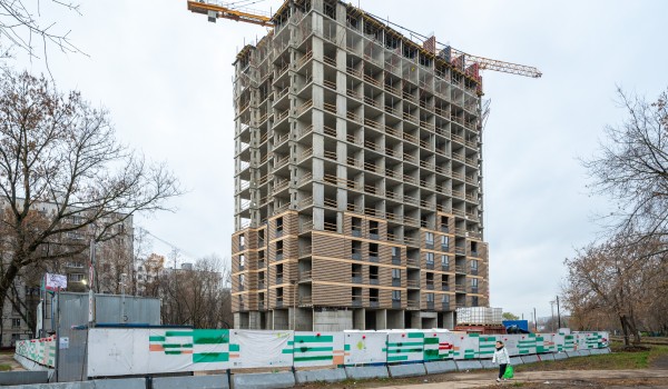 Дом по реновации на 189 квартир введут в Кузьминках в следующем году