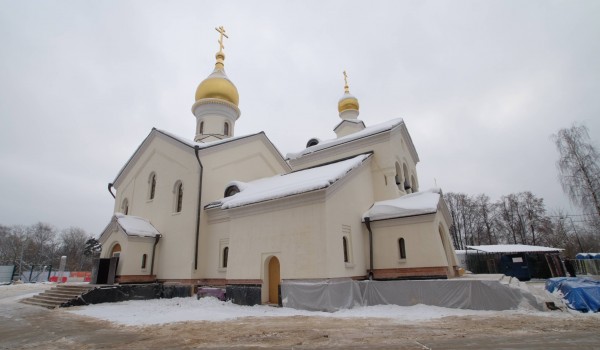 Храм Казанской иконы Божией Матери на северо-востоке столицы будет введен до конца года