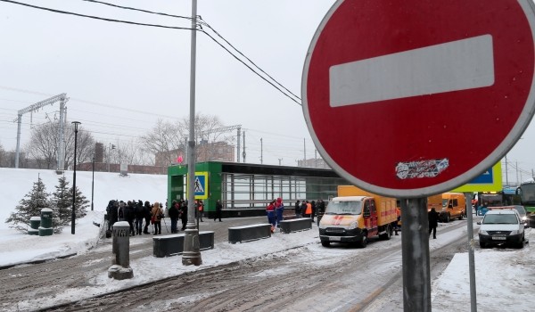 Участок бокового проезда Ленинского проспекта в Обручевском районе перекроют с 2 декабря по 30 апреля