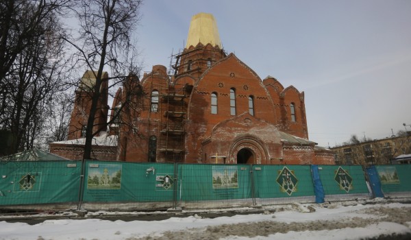 Возведение самого крупного программного храма Восточного округа Москвы продолжается