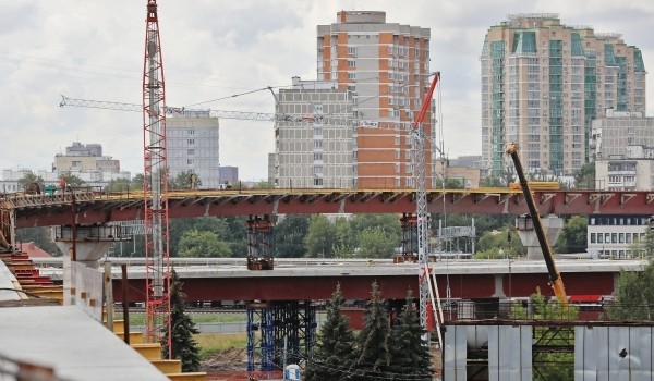 Андрей Бочкарёв: Завершилась надвижка главного пролета моста через затон Новинки