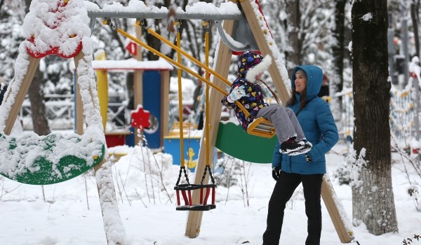 Новые детские площадки появились в парке «Покровское-Стрешнево»