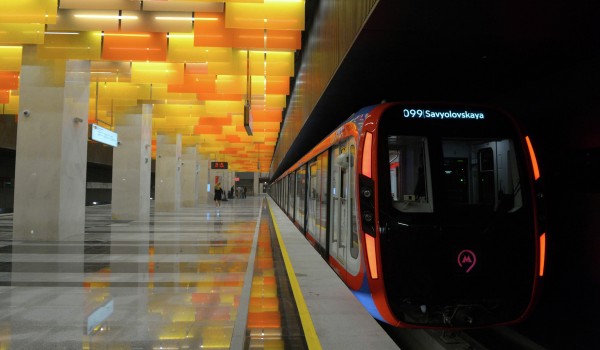 Почти 1,2 тыс. новых вагонов получило с 2020 года московское метро