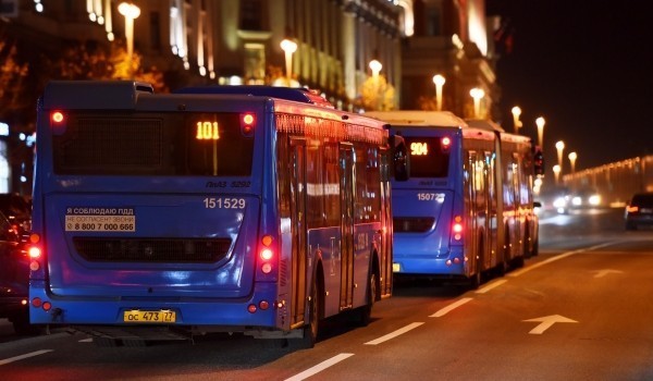 В Москве в Рождественскую ночь продлят режим работы общественного транспорта