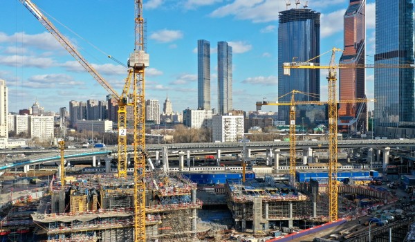 Около 4,5 млн кв. м жилья построят в Москве в этом году