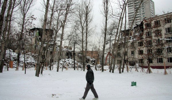 Первые 37 домов в 18 районах столицы демонтированы по реновации в 2022 году