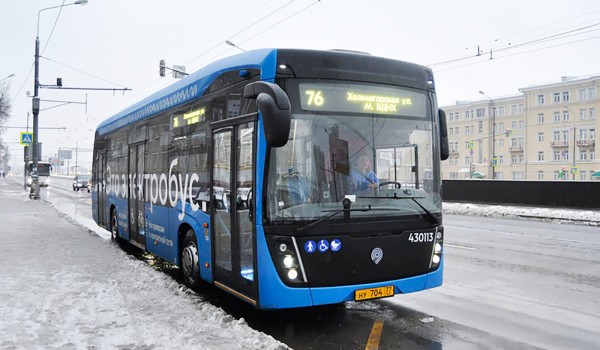 Выбросы CO₂ в Москве сократились на 36 тыс. т благодаря появлению электробусов