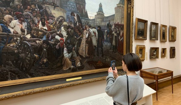 Около 320 работ художника Сурикова представлено в Третьяковской галерее