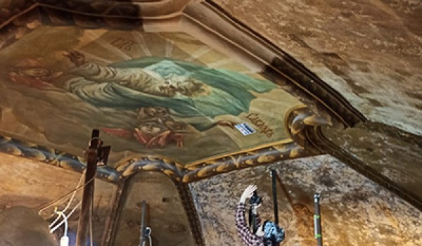 Жемчужина петровского барокко: в церкви на Новой Басманной улице реставраторы раскрыли живопись XVIII века