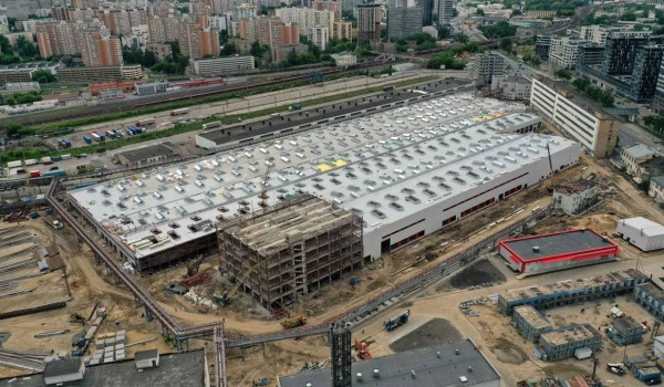 Бочкарёв: При строительстве депо «Нижегородское» уложено свыше 70 тыс. куб. м бетона