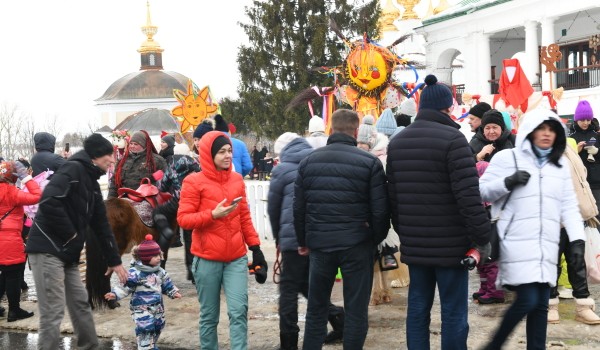 Масленичные гуляния в Подмосковье посетили более 500 тыс. человек