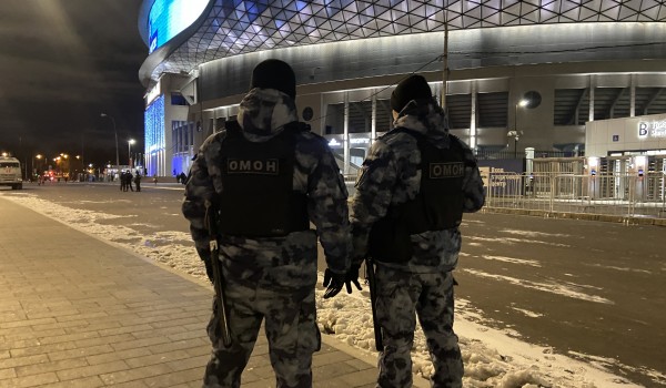 Правопорядок на кубке России по футболу в столице обеспечили сотрудники Росгвардии