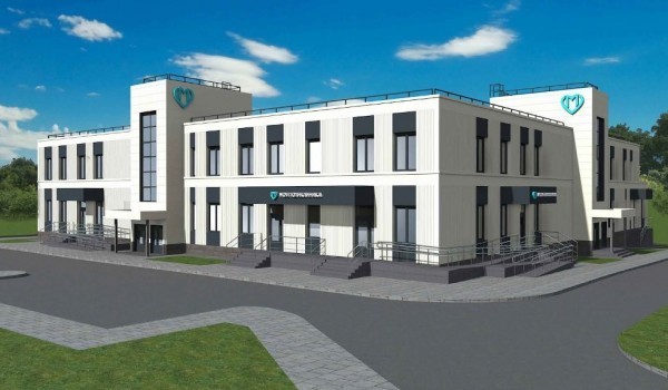 Здание медицинского центра в районе Замоскворечье реконструируют