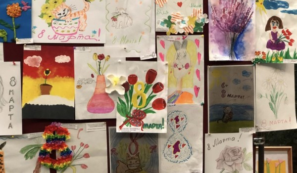 Конкурс детского рисунка, посвященный 8 Марта, прошел в столичном Росреестре