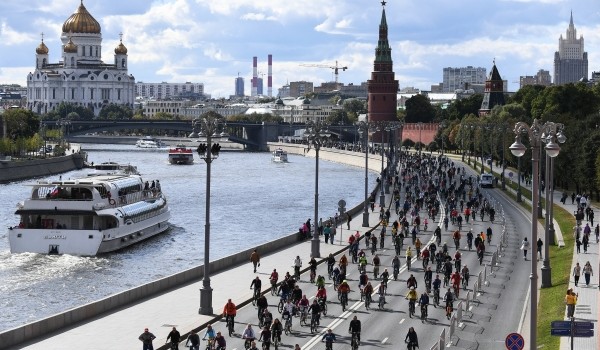 Весенний велофестиваль в Москве пройдет 20 мая