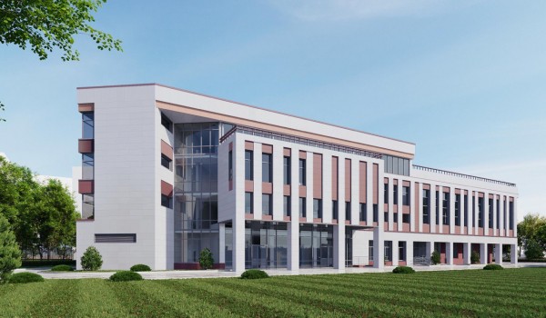 Завершается строительство первого этажа учебного корпуса в Богородском
