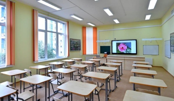 Школа с бассейном и IT-полигоном на 1100 мест в поселении Мосрентген построена более чем на 60%