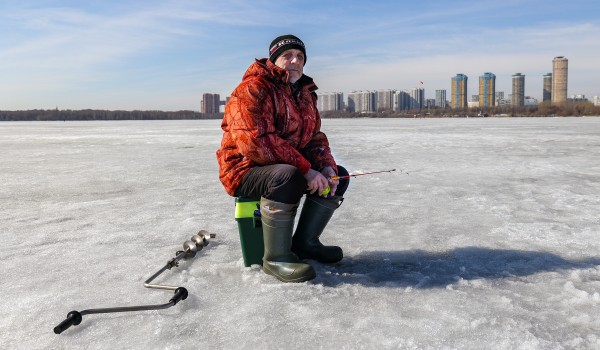 Фото с пресс-тура МЧС «Обеспечение безопасности на водоемах Москвы в весенний период»