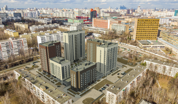 За три месяца в Москве введена практически половина годового объема ввода недвижимости