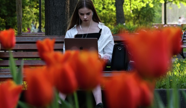 Более 800 тыс. цветов расцветут в Парке Горького к майским праздникам