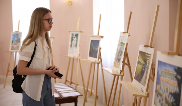 В Москве стартовала выставка детских рисунков «Наследие моего района»