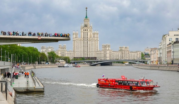 Открытие речной навигации в Москве