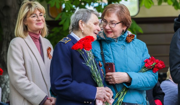 Торжественное мероприятие, посвященное 78-летию Победы в ВОВ, в электродепо «Северное»