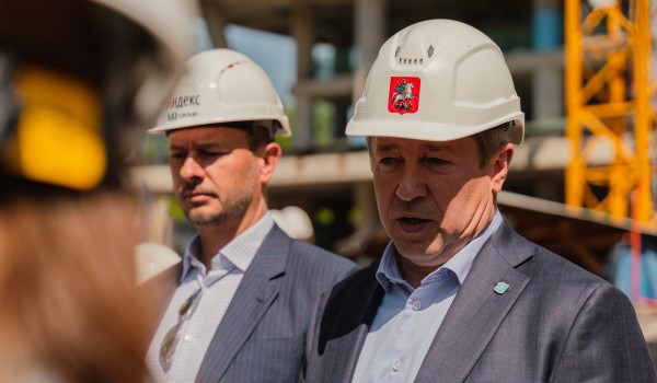Пресс-тур на площадку строительства штаб-квартиры компании «Яндекс»