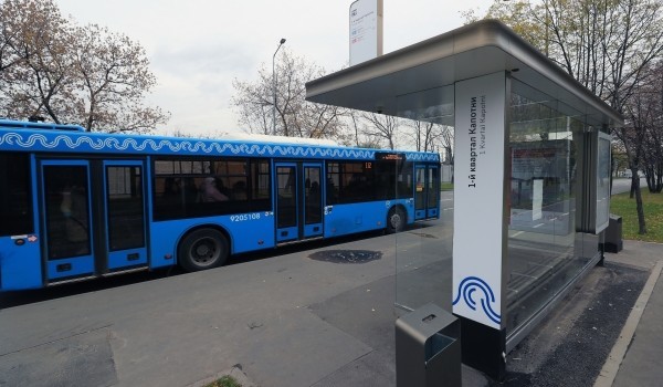 Замена 400 остановок наземного городского транспорта проведена в Москве с начала года
