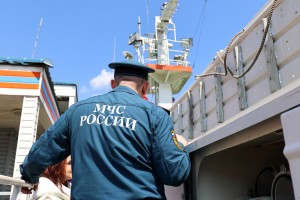 Видеообзор пресс-тура на пожарном корабле «Надежда» в акватории Москвы-реки