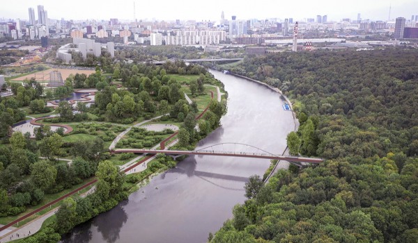 Бочкарёв: Началось проектирование велопешеходного моста в Мнёвниковской пойме
