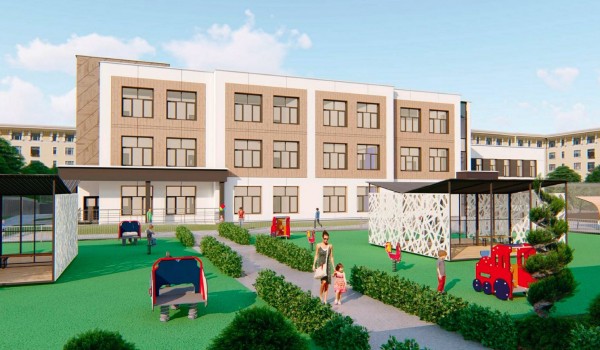 В поселении Десеновское началось строительство детского сада на 350 мест