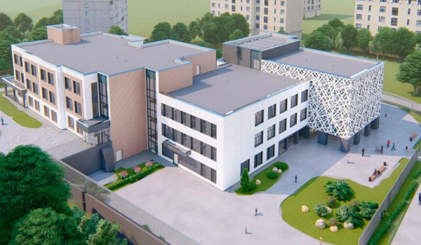 В районе Крюково в Зеленограде началось строительство школы на 550 мест