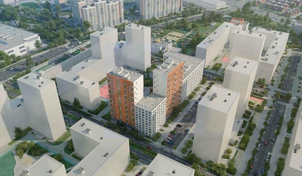 Бочкарёв: Около 580 тыс. кв.м жилья проектируется и строится по программе реновации на месте сноса старых домов в ЮЗАО