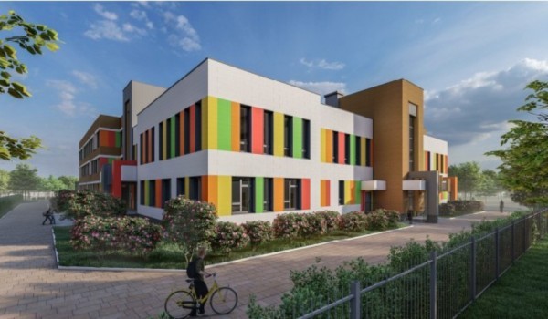 Детский сад с бассейном в Крюково готов на 20%