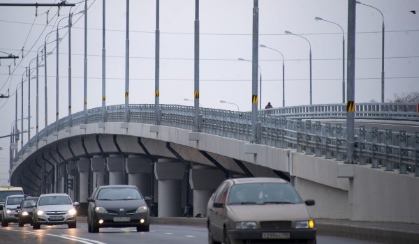 Новый ж/д путепровод на северо-востоке Москвы полностью запущен в эксплуатацию