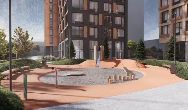 Игровая площадка с зоной для экспериментов с песком и водой появится в жилом комплексе на юго-востоке Москвы 