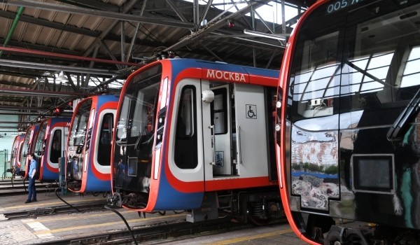 Более 20 новых вагонов «Москва-2020» поступило в столичное метро в июле