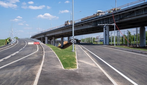 Бочкарёв: Свыше 170 км дорог отремонтировано и построено в рамках реконструкции развязок на МКАД