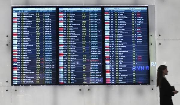 Росавиация сообщила о штатной работе аэропортов Москвы на фоне непогоды