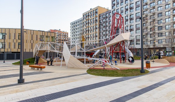 Детский плейхаб открыт в районе Москворечье-Сабурово